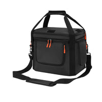 Portable Power Supply Storage Case with Adjustable Shoulder Strap, Padded Pocket, Side Zipper, External Generator Cover Storage Bag