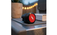 Grill Spark Button Cap Textured Spark Button Cap Black Appliance Part