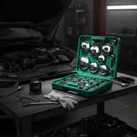 Universal Cap Wrench Kit Non-Slip Cover-Style Wrench Set Wide Compatibility for Mechanics, DIY Enthusiasts, Auto Repair Shop