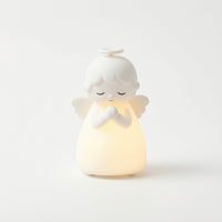 Angel Silicone Lamp Dimmable Angel Night Gentle Glow for Bedroom, Kids