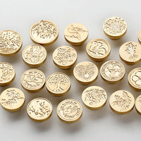 Wholesale Wax Seal Stamp Kit with Wax Beads - Dark Green Single Head