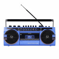 Retro Boombox Recording Function Bluetooth Cassette Player for Outdoor, Students
