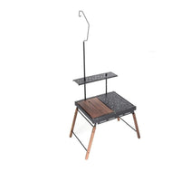Folding IGT Table Foldable IGT Table Furniture Slimline Textured for Campers, Camping, Backyard