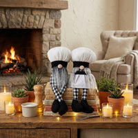 Easter Chef-Style Stuffed Gnome Doll, Handmade, Featuring the Appearance of a Faceless Baker Gnome Handicraft, a Faceless Elf Doll, Suitable as a Gift, Suitable for Chefs to Use, and Can Be Placed on a Tiered Tray