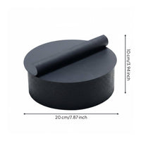 Lidded Candy Jar Good Sealing Wood and Metal Jar Space Saving for Display Room