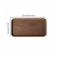 Solid Wood Serving Tray Chinese Design Wooden Tea Tray for Home