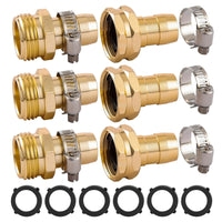 3 Pieces Garden Hose Ends Rustproof for Homeowners, Gardeners
