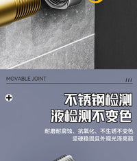 304不锈钢角阀活动接头 4分通用接口延长内外丝水管配件活动接头
