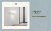 Adjustable Nordic LED wall sconce