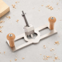 Hand Plane Wood Handles Adjustable Hand Planer Silver Finish
