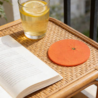 Realistic Fruit Mug Mat Heat Insulating Fruit Design Drink Mat Anti-Scald