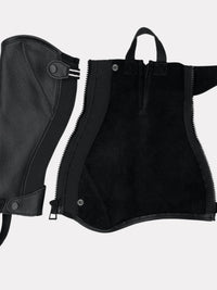 Leather Equestrian Leg Guards for Adults and Children
