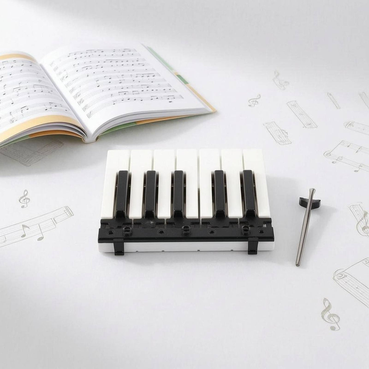 Electronic Keyboard Key Assembly Mounting Points Keyboard Replacement Parts Piano Key Replacement Support Tabs Piano Repair Part