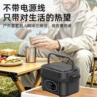 Smart Heating Lunch Box with Stainless Steel Inner Liner, 60W