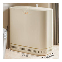 Automatic Bag-Lock Trash Can Handseffortless at Home Storage Quiet-Close Close