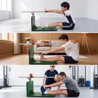 Sit and Reach Testing Device Foldable Flexibility Testing Device with Measuring Bar Precision Sit and Reach Box for Fitness Assessment