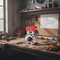 Manual Wire with Wheel Compact for Workshop, Repair Bench, DIYers