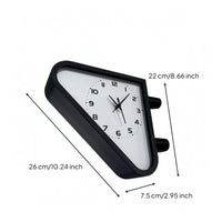 Station Wall Clock Decorative Double-Sided Wall Clock 360 Degree Rotate