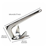 Bruce Type Anchor Boating Equipment Rustproof for Yacht