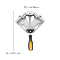 90 Degree Angle Clamp Exact Clamping Fixture with Screw Mechanism Sturdy