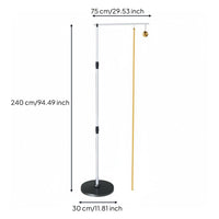 Jump-Reach Training Stand Horizontal Top Bar Vertical Jump Tester 75 Cm Wide