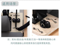 普拉提核心床配件 滑床分动绳轮配件 夹绳器穿绳滑轮全套配件