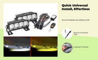 Waterproof LED grille light, easy install