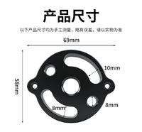 铝合金木工垂直打孔定位器 新款加厚耐磨单孔平面木板打孔定位器