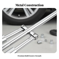 Folding Cross Wrench Space Saving Folding Lug Wrench Easy Storage for Mechanics