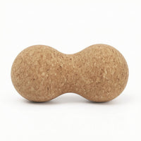 Textured Peanut Massage Ball Compact Peanut Roller Ergonomic Cork Massage Roller Easy to Carry for Muscle Recovery