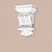 PU Corbel Ornate Carved Design Ornamental Arch Bracket Retro Look for Door Frame