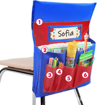 Amazon Chair Back Storage Bag for Classroom Supplies