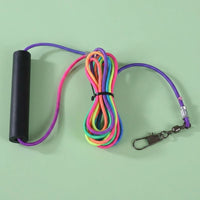 Parrot Harness and Parrot Leash with Long Flying Rope, Bird Flying Leash for Outdoor Walking, Adjustable Bird Containment Kit