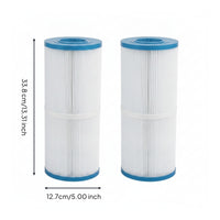2 Pieces Cylindrical PRB25-IN Filter Long-Lasting Insert Spa Filter Easy to Clean High-Performance