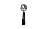51mm Bottomless Portafilter Three-Ear Portafilter with Filter Basket Easy-to-Clean Espresso Accessory Stainless Steel for Home Baristas