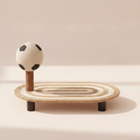 Cat Scratching Board Athletic Feline Scratcher with Ball Vertical Cat Furniture for Cats, Kittens, Living Room, Bedroom