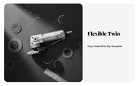 Pneumatic Angle Multi-Functional Pneumatic Cut off Tool Debris Deflector Air Grinding Tool for Mechanics, Auto Repair Shop, Workshop, Garage