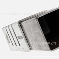 斜方块米尺三角铁尺 Miter Square 高精度斜角三角铁标记尺 现货