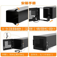 跨境4英寸方形保险杠适合标准RV保险杠帽套 插头端盖 适合标准RV