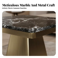 Light Luxury Design C-Shaped Slide-Under Stand Movable Sofa Side Table Modern design Living Room Furniture adaptable for Apartment Dwellers, Homeowners, Remote Workers, Small Spaces, Bedroom, Home Office