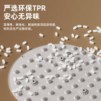Soft Silicone Acupressure Mat for Foot Massage, Thickened Yoga Round Foot Mat