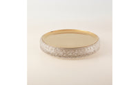 Round Tray with Mirrored Golden Surface Mirrored Tray Geometric Shallow Dish for Tabletop, Vanity