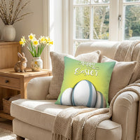 Easter Pillow Cover Short Luxurious Material Easter Pillowcase Holiday Decor Hare Pattern Throw Pillow Cover for Adults, Parents, Bedroom, Living Room