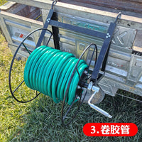 Hand-Crank Multi-Function Reel for Cables, Ropes, and Hoses