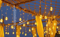 Solar waterproof patio lights
