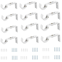25mm Roman Rod Bracket Bracket Single Rod Adjustable Bracket Hook Curtain Accessories Wholesale Curtain Rod Bracket