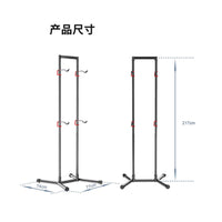 Space-Saving Bike Floor Storage Rack Upright Bike Parking Rack Long-Lasting Bike Parking Stand Stable for Cyclists