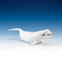 Beluga Marine Mammal Figurine Educational Beluga Marine Mammal Model Naturalistic Animal Statue for Display