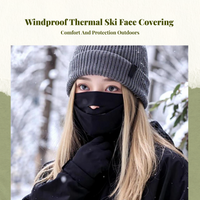 Balaclava neck gaiter for winter outdoor protection