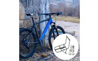 Caliper Brake Front Rack High Load Capacity Mountain Bike Front Rack Mounting Hardware Included